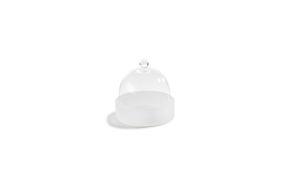 Gourmet Rund Med Dome 30 Cl Nacryl White