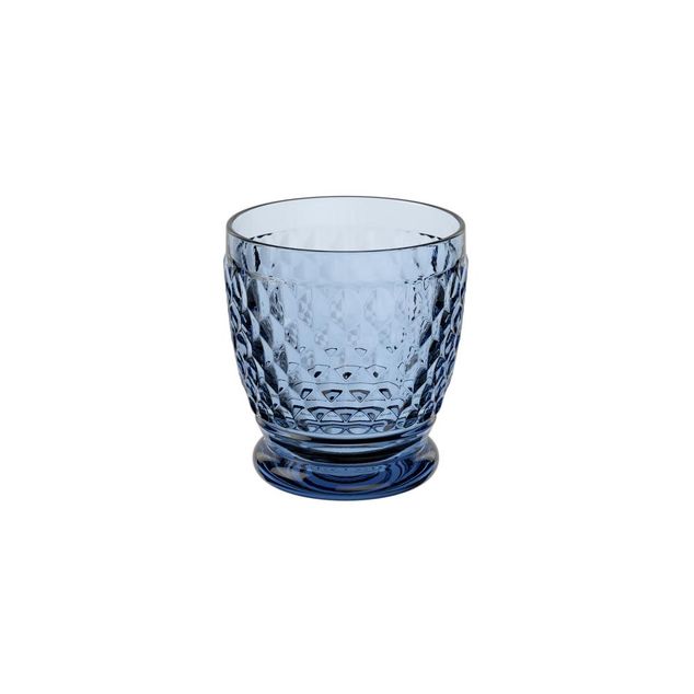 Boston coloured Tumbler blue 95x95x100mm