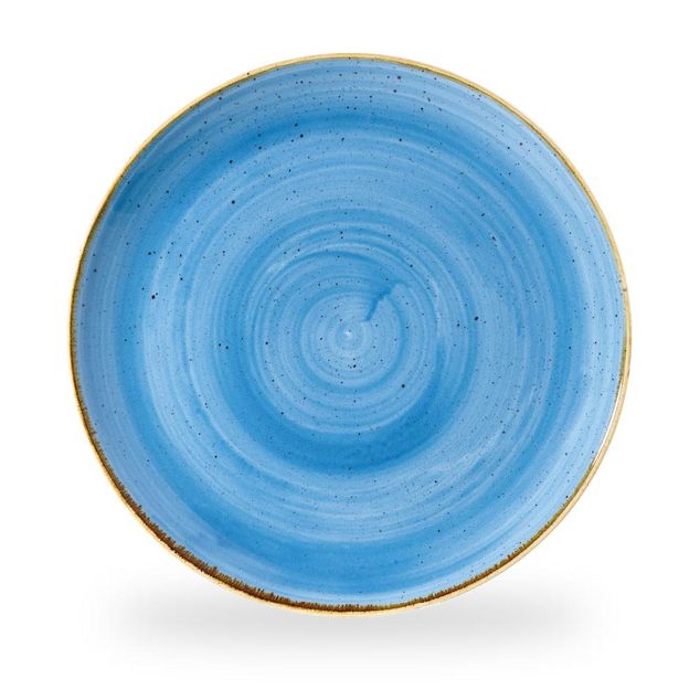 Stonecast Cornflower Blue Rund Evolve Tallerken 32.4Cm
