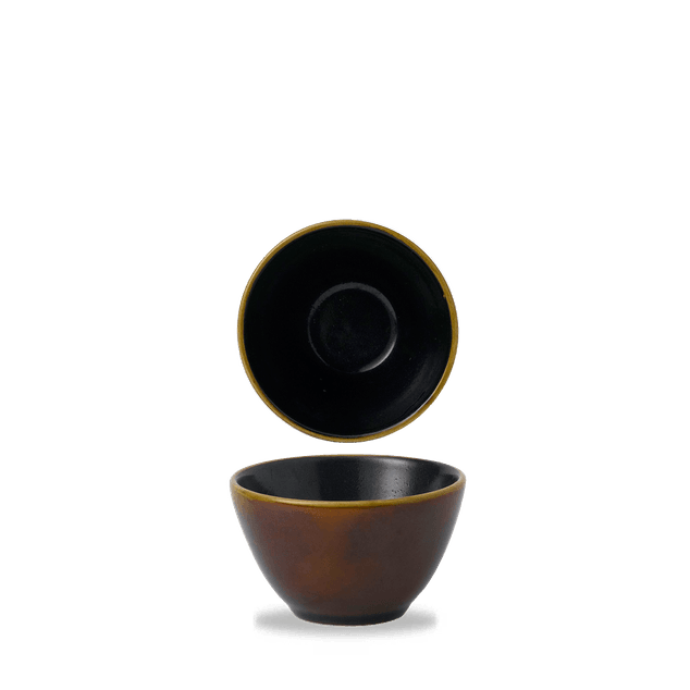 Siena Brown Contour Dyp Bolle 10.2Cm