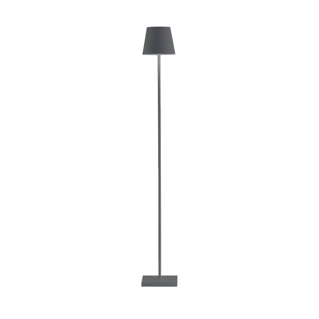 Poldina L Gulvlampe Ø.170X1220Mm Mørkegrå