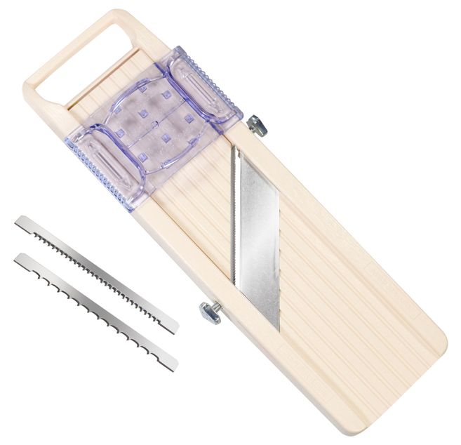BENRINER Japanese mandoline slicer - 65 mm model with collector - Standard range