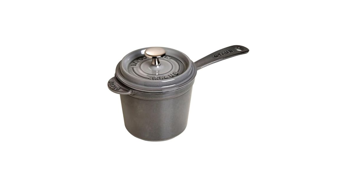 Staub Sause Pan Grå 2,79L Ø18cm Støpejern