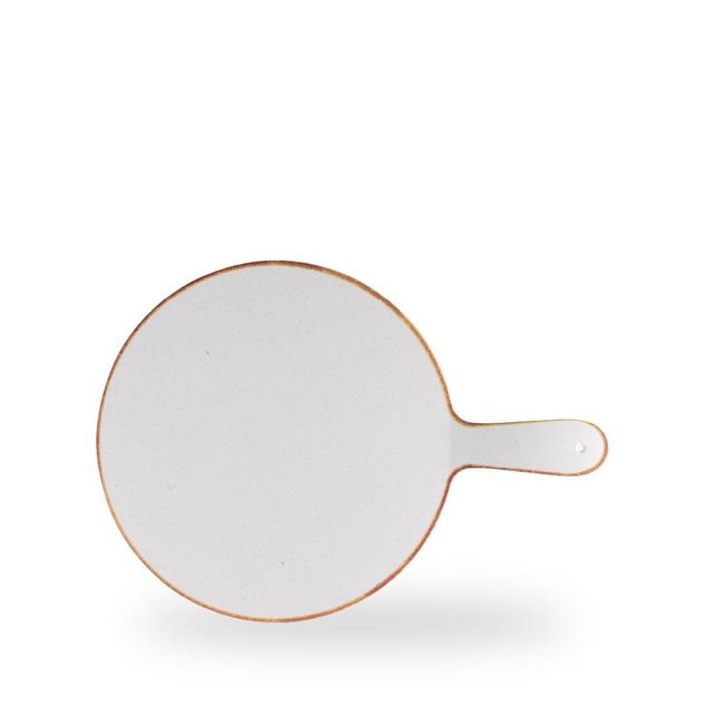Plastic Stonecast Melamine Rund Handled Paddle 32 X 32Cm