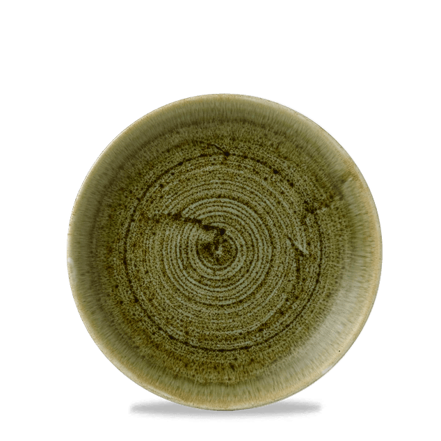 Stonecast Plume Olive Evolve Coupe Tallerken 16.5Cm