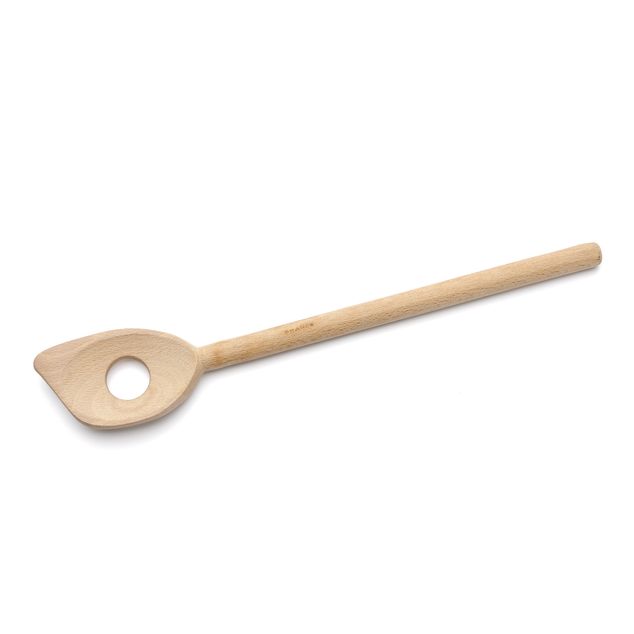 Risotto Ponted Perforated Spoon Wood - B Bois