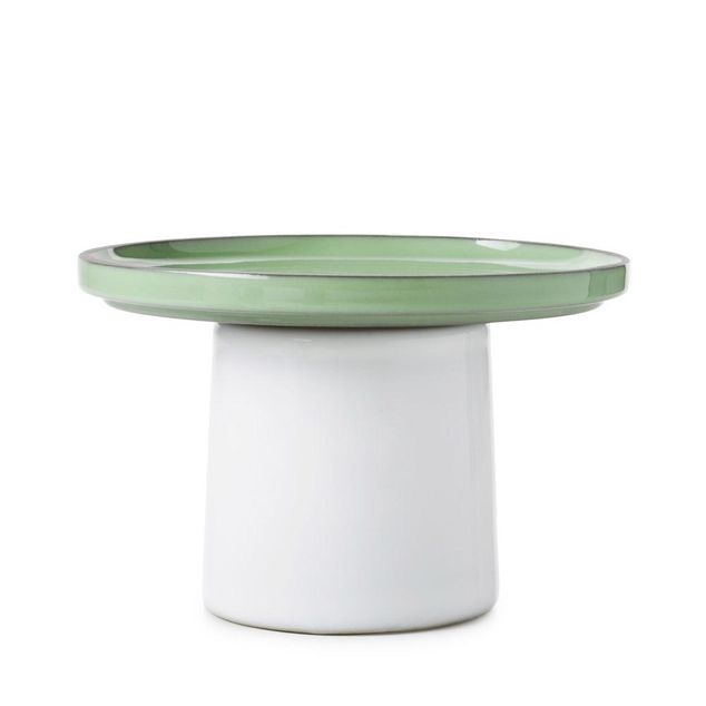 Caractere Cake Stand 15X9,5Cm Mint/White Cumulus