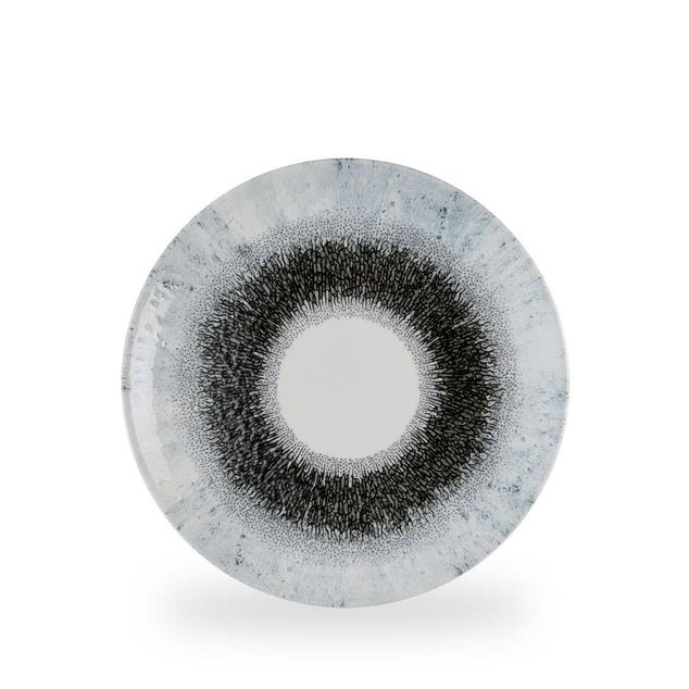 Studio Prints Fusion Black Evolve Coupe Plate 26cm