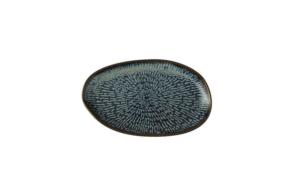 Inked Cascade Natural Oblong 26 x 15cm