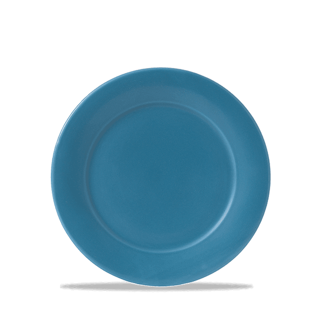 Blue Glaze Mid Rim Tallerken 8" 20.3Cm