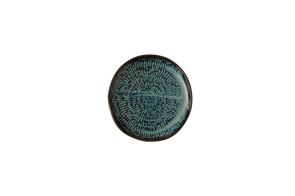 Inked Cascade Natural Plate 16.5cm