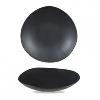 Plastic Trace Granite Black Melamine Bolle 32Cm