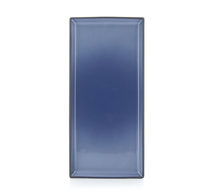 Equinoxe Rectangular Tallerken 32,5Cm Cirrus Blue