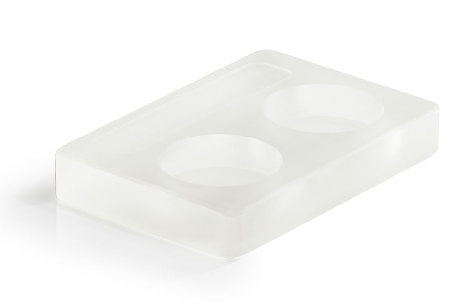 Podium 2 Inserts Nacryl White