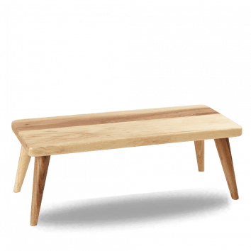 Wood Rectangular Large Stand 42.7X18.4X15.5Cm