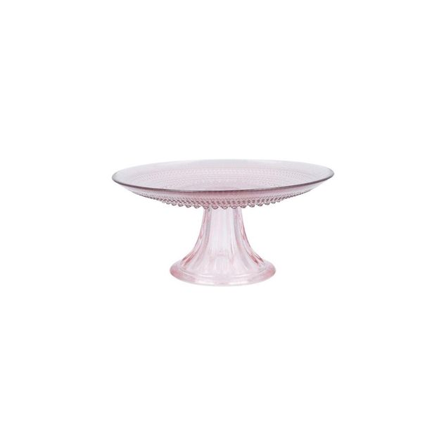 ACCESSORIES Cake Stand 21,5cm Pink - Ø21,5cm - H:100cm