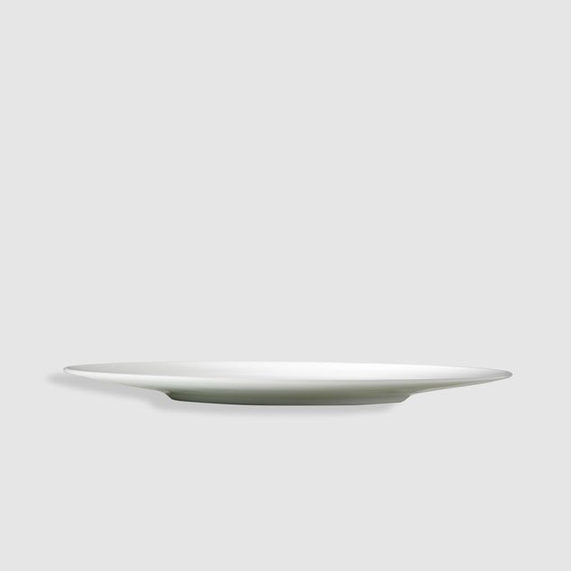 Page Blanche Chapitre 2 Coupe Plate Flat 32cm White