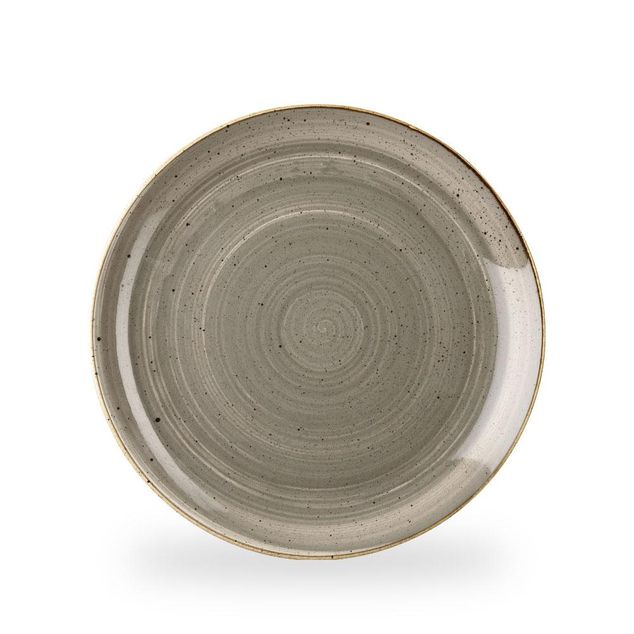 Stonecast Grey Evolve Coupe Tallerken 28.8Cm