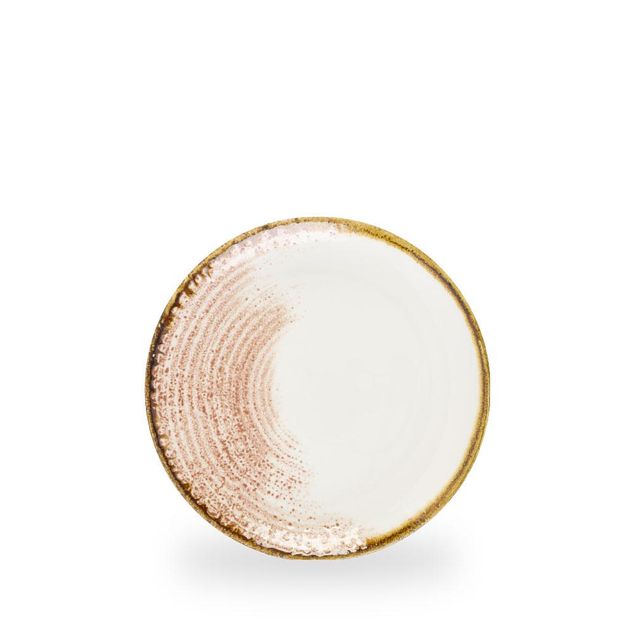 Homespun Accents Coral Evolve Coupe Plate 21,7cm