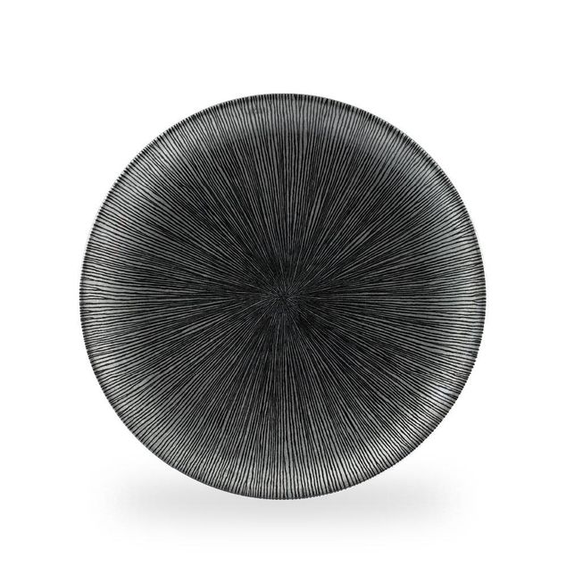 Studio Prints Agano Black Evolve Coupe Tallerken 28.8Cm