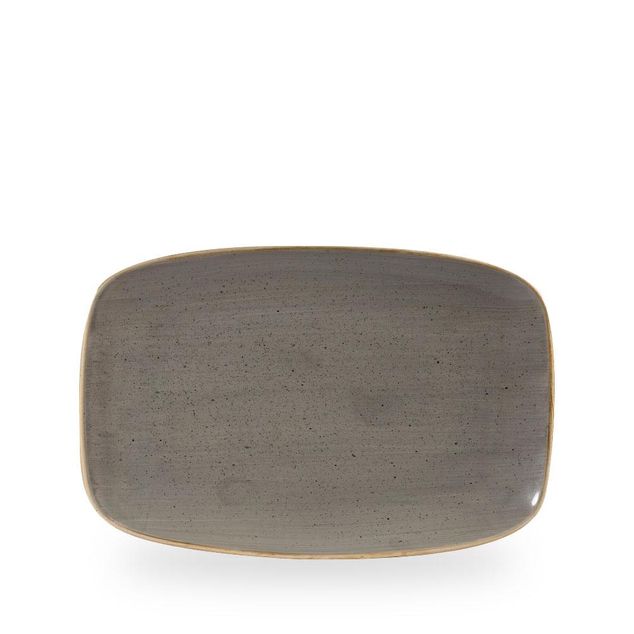 Stonecast Grey Oblong Chefs Tallerken 30 X 19.9Cm