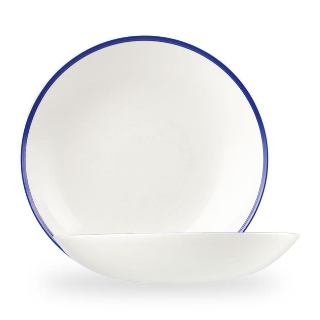 Retro Blue Coupe Bolle 31Cm