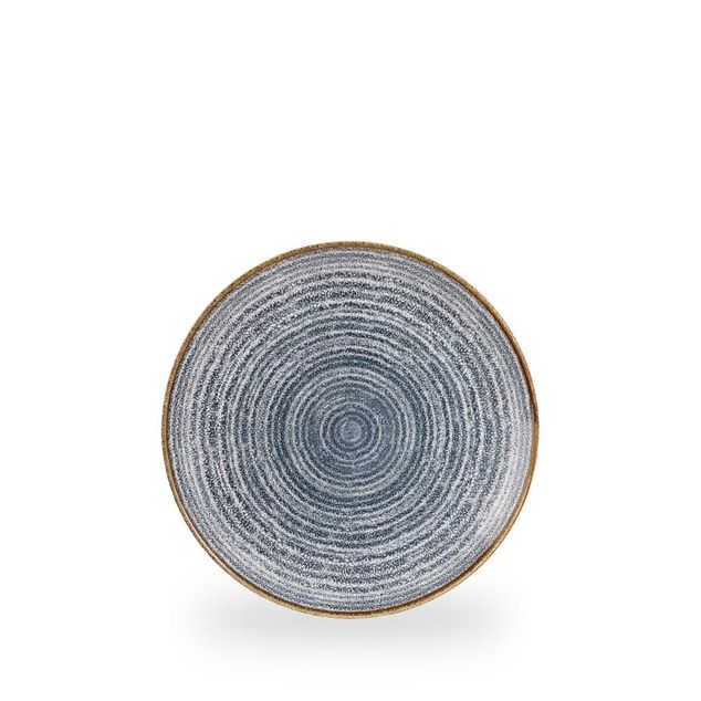 Studio Prints Slate Blue Evolve Coupe Tallerken 21.7Cm