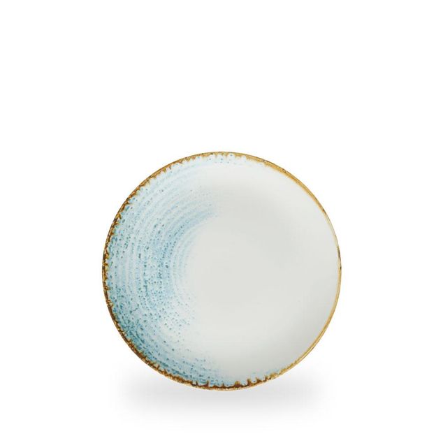 Homespun Accents Aquamarine Evolve Coupe Tallerken 21.7Cm