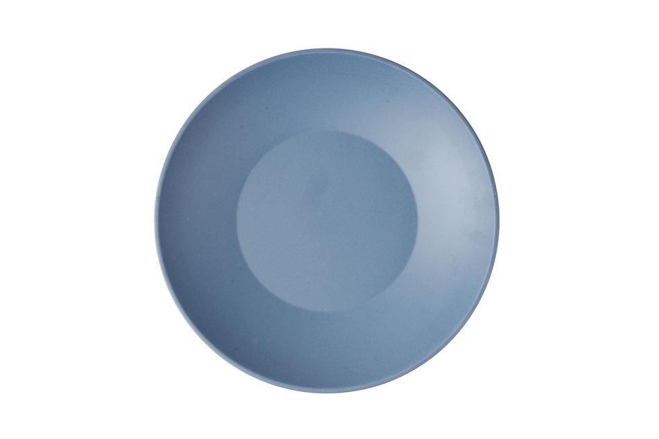 Melamine Emerge Oslo Blue Shallow Bowl 6.7cm 370cl 36cm