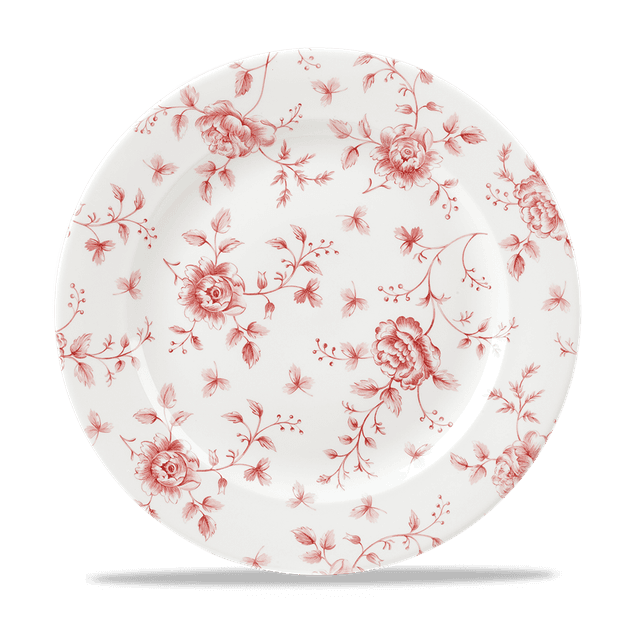Rose Chintz Cranberry Tallerken 27.6Cm