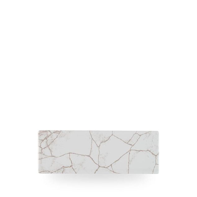 Studio Prints Kintsugi Agate Grey Oblong Plate 24.7 x 8.8cm