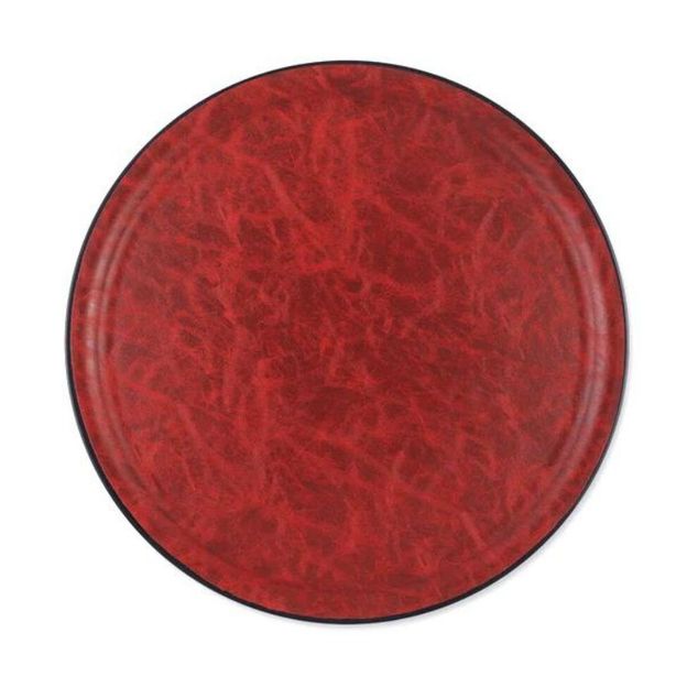 Platex antiskli serveringsbrett Ø45cm krokodille rød