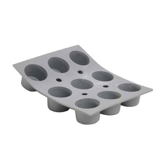 Silicone Mold Elastomoule muffins / 9 Portions