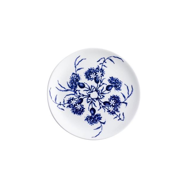 BLUE BOTANICALS Plate flat coupe - Ø16,5cm - H:25cm