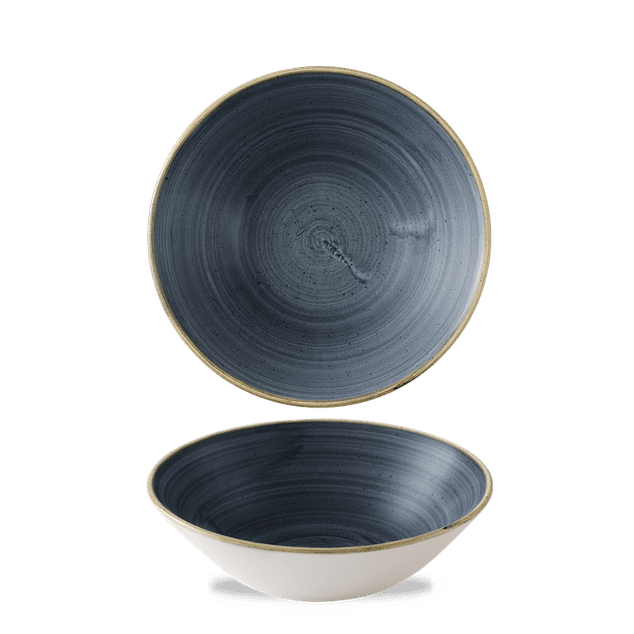 Stonecast Blueberry Evolve Deep Coupe Bowl 19.6cm H: 5.5cm 75cl