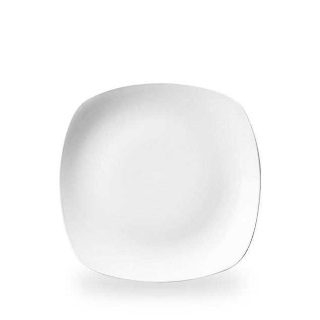 White X Kvadrat Kvadrat Tallerken 25.2Cm