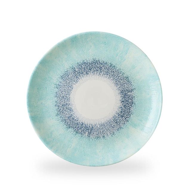 Studio Prints Fusion Blue Evolve Coupe Plate 28,8cm