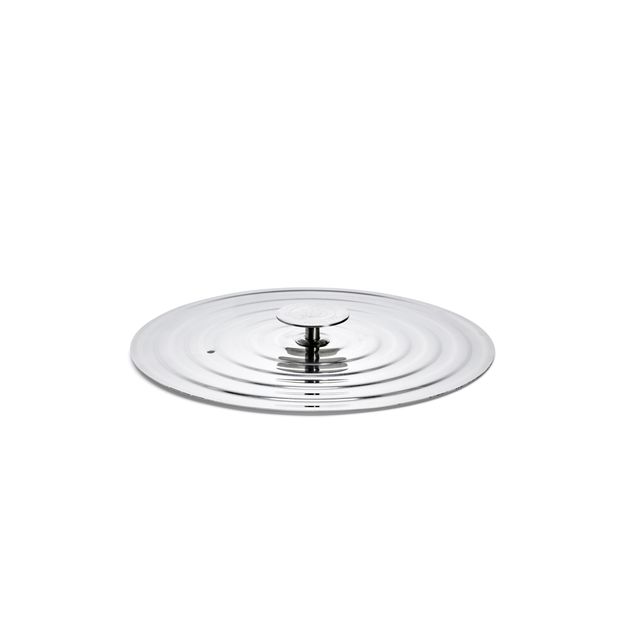 St.Steel Lid For Frypan DIA: 20-24