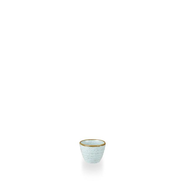 Stonecast Duck Egg Ripple Dipper Pot 5.9 X 5Cm