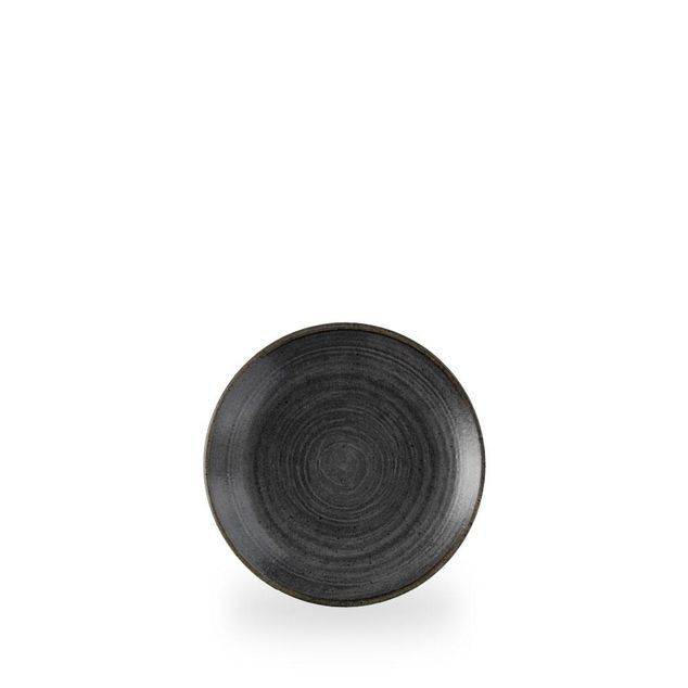 Stonecast Raw Black Evolve Coupe Tallerken 16.5Cm