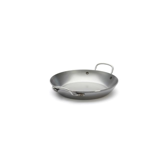Steel Frying Pan W/ 2 Handles Carbone P