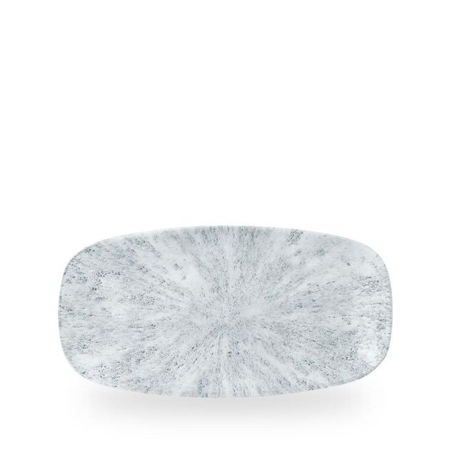 Stone Pearl Grey Chefs Oblong Tallerken 29.8 X 15.3Cm