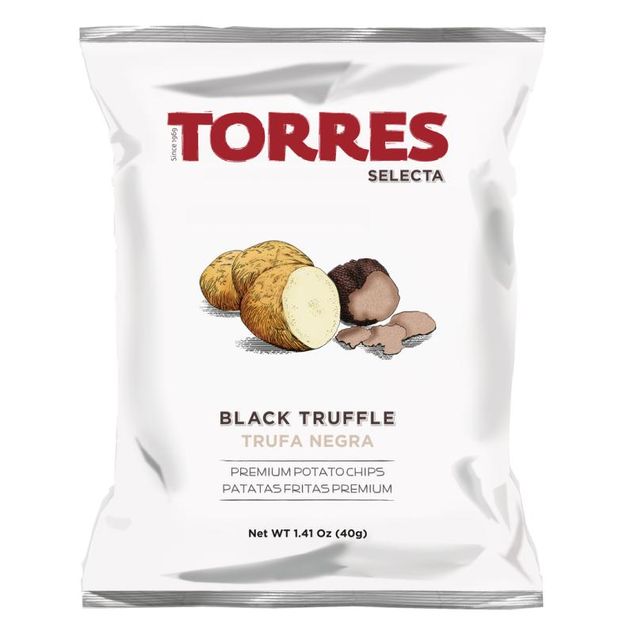 Torres Chips, sort trøffel, 40g