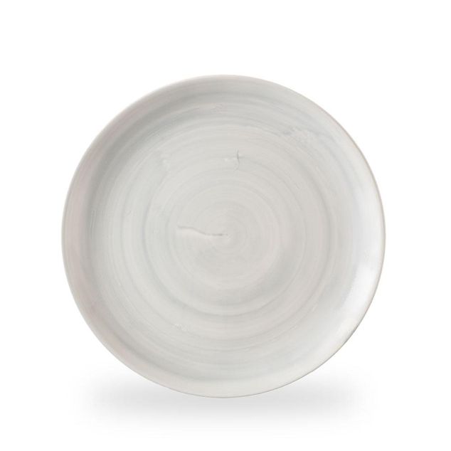 Stonecast Canvas Grey Evolve Coupe Plate 28.8cm