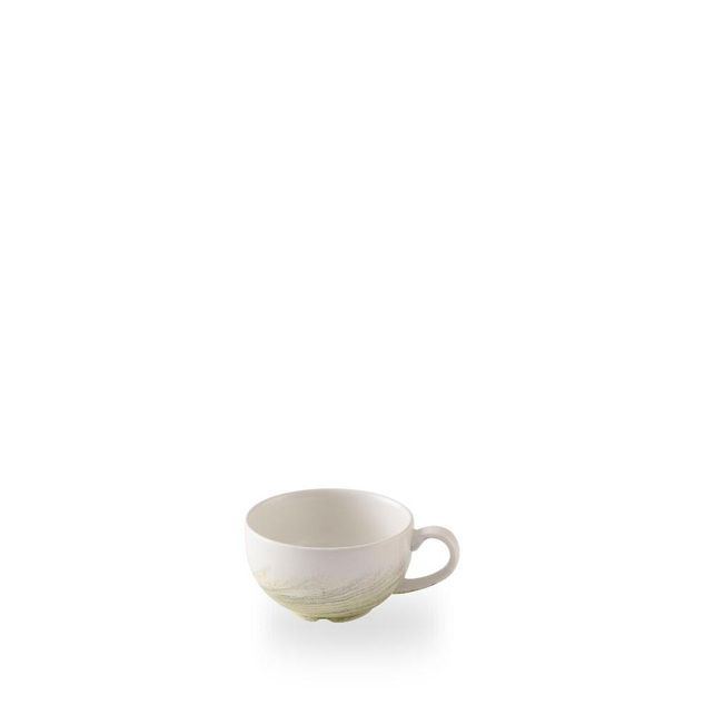 Elements Fern Cappuccino Cup 22.7cl H: 5.5cm Dia: 9.5cm