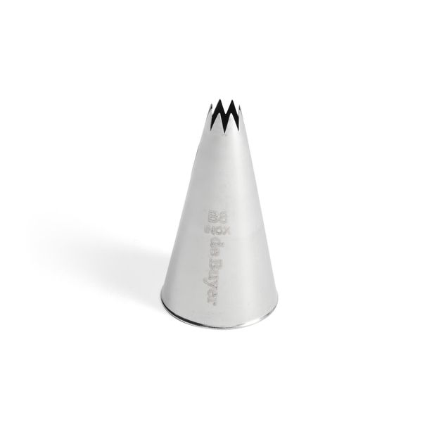 Stainless Steel Star Nozzle B8 2,6cm