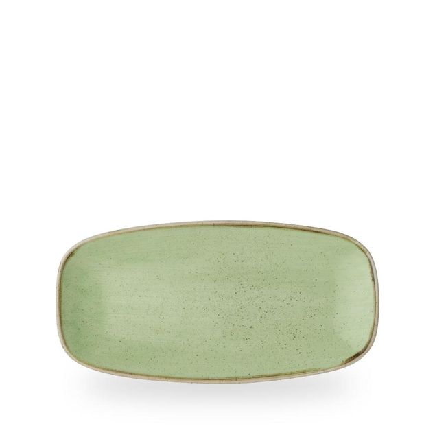 Stonecast Sage Green Chefs Oblong Plate 29,8x15,3cm