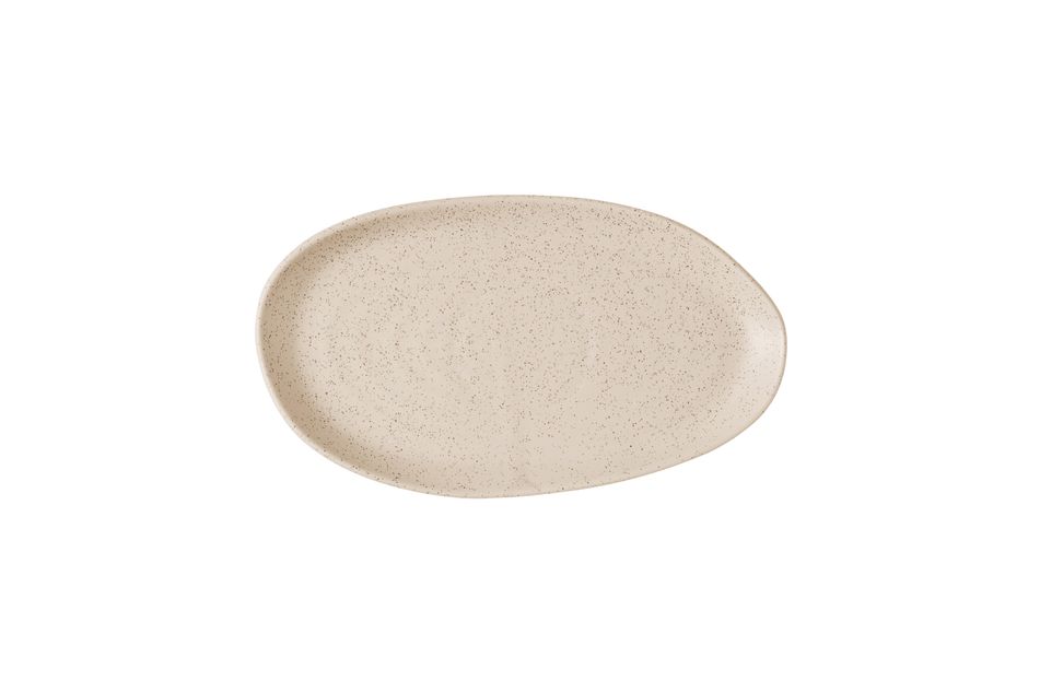 Stonecast Nutmeg Cream Natural Organic Platter * 26 x 15cm