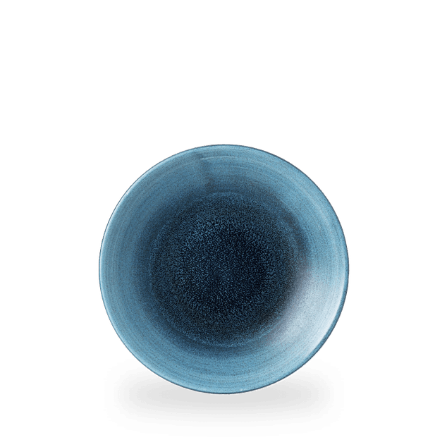 Stonecast Aqueous Lagoon Dyp Coupe Tallerken 22.5Cm