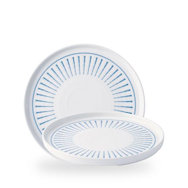 Era Blue Walled Plate 26cm H:2cm